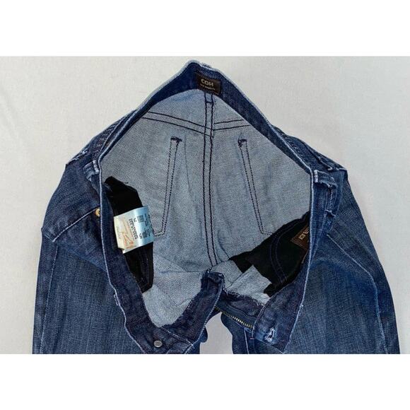 Citizens of Humanity CoH Dita Petite Bootcut Raw Cuff Lightweight Denim Jeans 24 - Picture 3 of 5